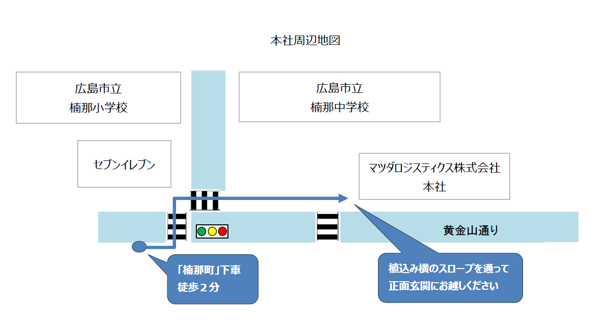 広島駅周辺図